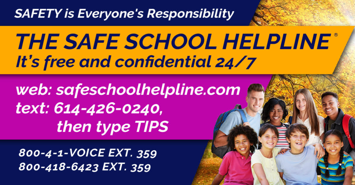 Safe School Helpline - Voorheesville Central School